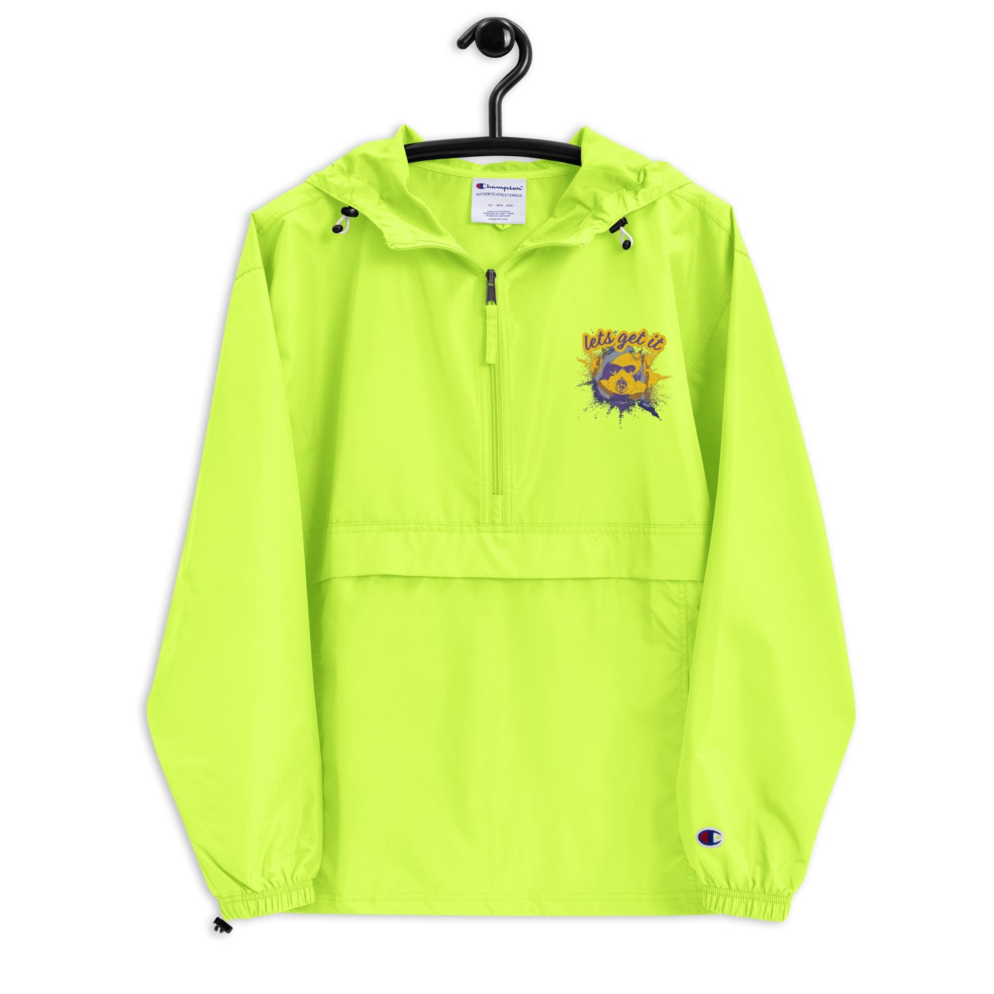 Embroidered Champion Packable Jacket