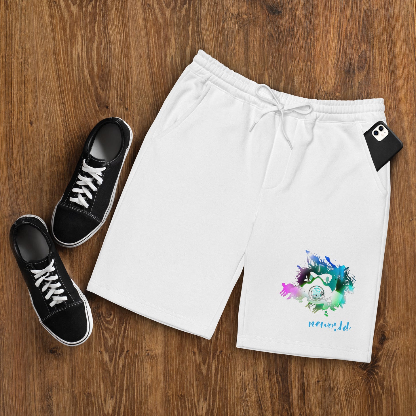 Men's fleece shorts
